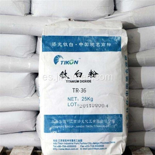 Tikon Brand Titanium Dioxide TR36 para Masterbatch